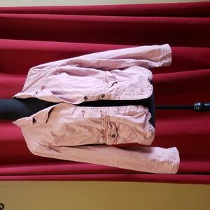 Mossimo pink jean jacket